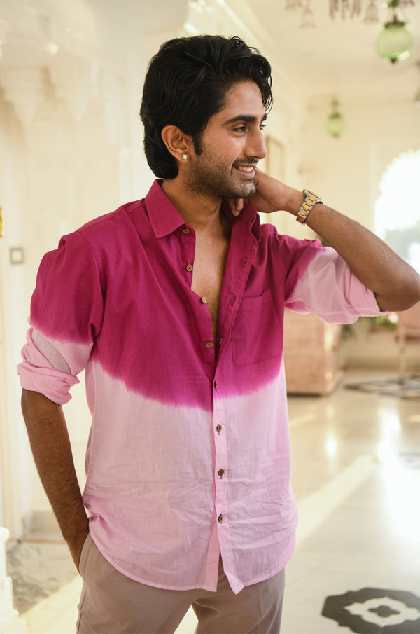 Pink Ombre Shirt